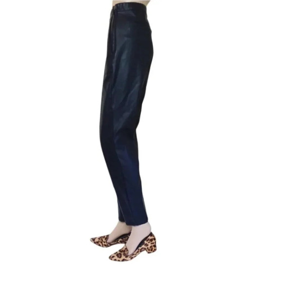 BLANKNYC Carbon Vegan Leather Black Pant Leggings - Picture 3 of 8